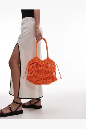 Topshop Skyla crochet shoulder bag in