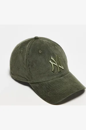 New Era NY Yankees 9forty cord cap in khaki