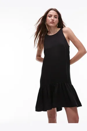 & OTHER STORIES Sleeveless mini dress with drop waist in