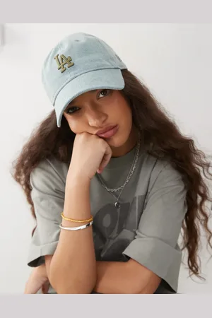 New Era LA Dodgers 9twenty cap in wash denim