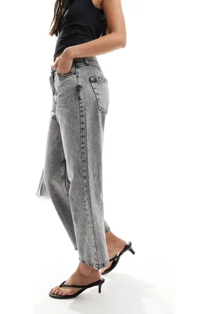 River Island Straight crop jean in dark