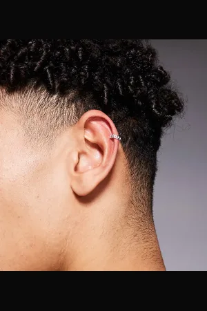 ASOS Sterling chain link ear cuff in