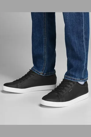JACK & JONES Faux Leather Sneakers in