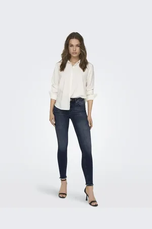ONLY Skinny fit jeans in black denim