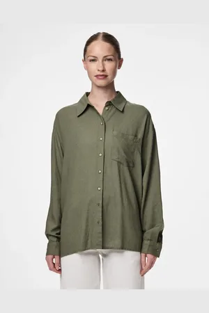 Pieces® Shirt in deep lichen