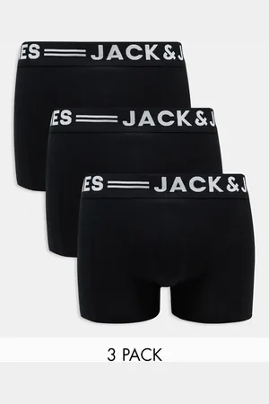 JACK & JONES 3 pack trunk with waistband in