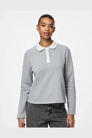 Pieces® Sweatshirt in gray