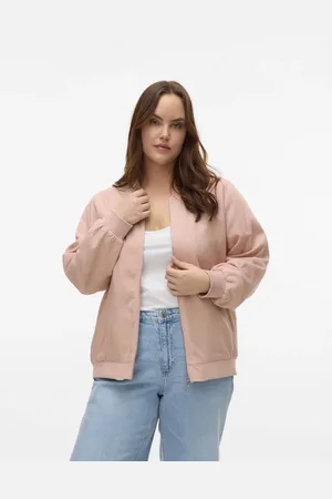 VERO MODA Bomber jacket in misty rose
