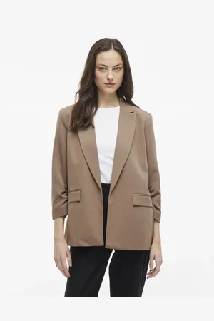 VILA Blazer in fossil