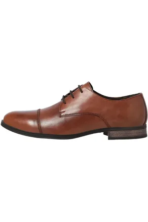 JACK & JONES Leather Dress Shoe in
