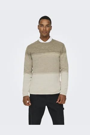 Only & Sons Knitted pullover in lining