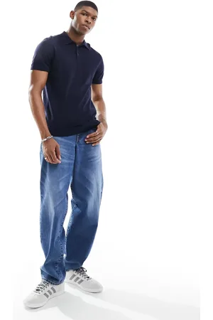 SELECTED Knitted polo in