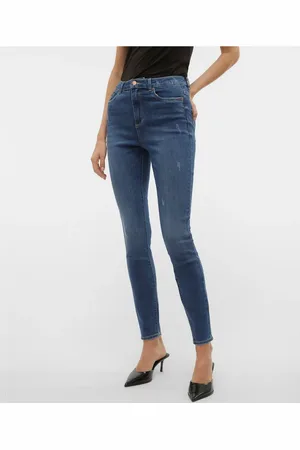 VERO MODA Skinny fit jeans in medium denim