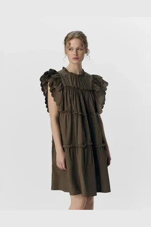 Object Mini dress in morel