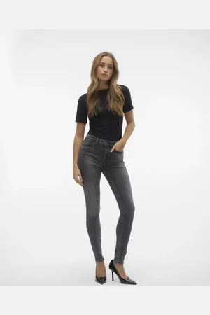 VERO MODA Skinny fit jeans in medium denim
