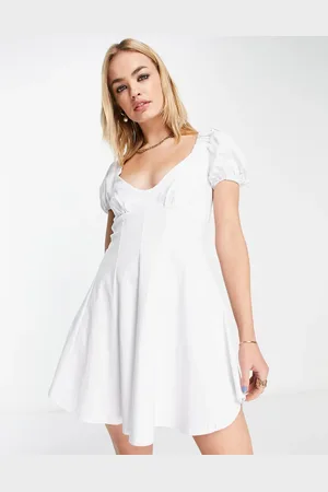 ASOS Structured skater mini dress with seam detail