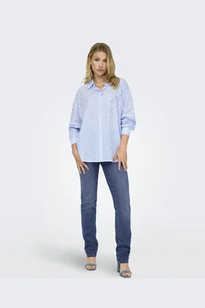 ONLY Slim fit jeans in medium denim