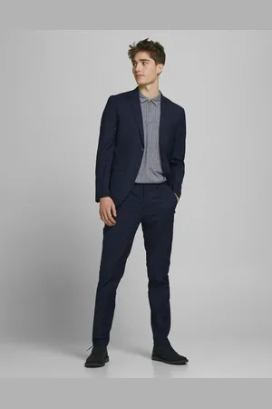 JACK & JONES Franco slim fit suit in dark