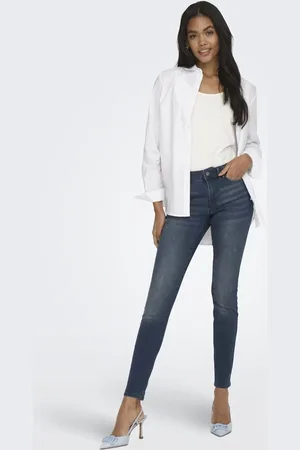 ONLY Skinny fit jeans in black denim