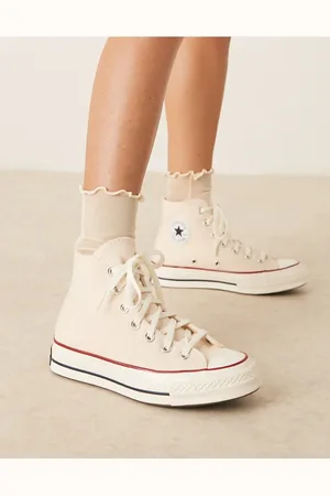 Converse Chuck 70 Hi Wide fit trainers in cream
