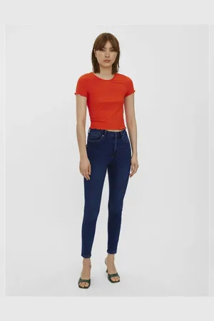 VERO MODA Skinny fit jeans in dark denim