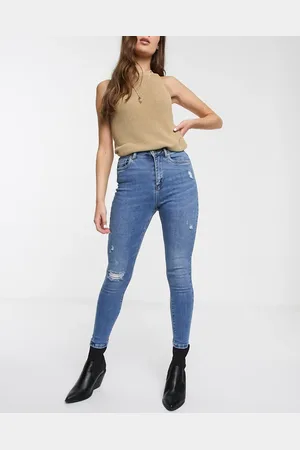 ONLY Distressed skinny jeans in
