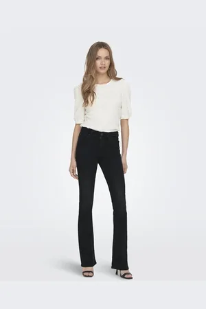 ONLY Flared fit jeans in washed