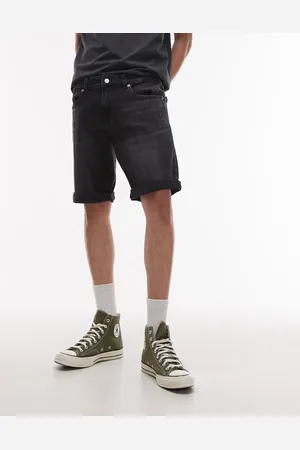 Tommy Hilfiger Ronnie roll up slim denim shorts in