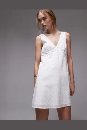 Rhythm Mirage mini v neck dress in