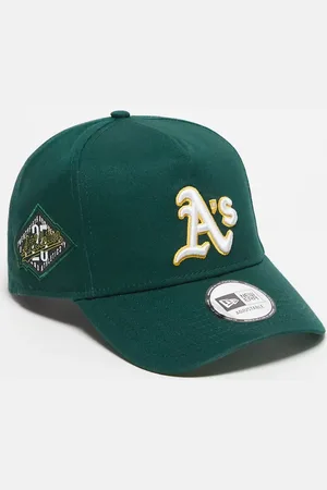 New Era Oakland Athletics logo 9forty trucker cap in