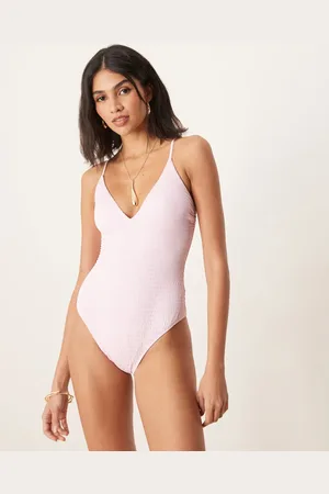 Free Society Textured swimsuit in