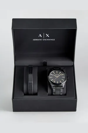 Armani Exchange AX7102 Watch & Bracelet Gift Set