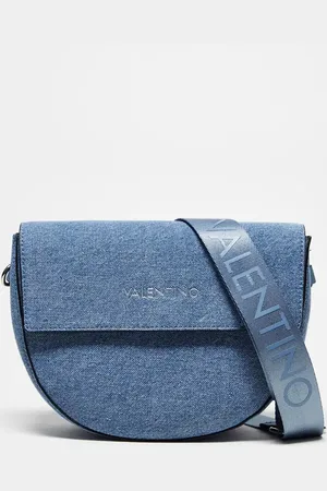 VALENTINO Valentino biggs flap bag in denim