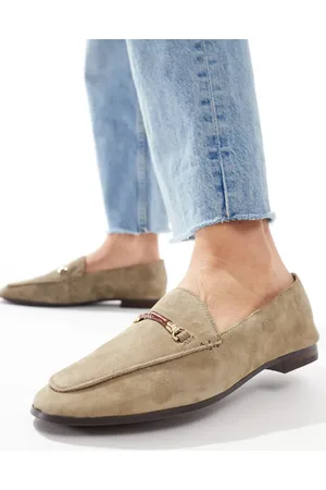 Aldo Francine loafers in olive suede