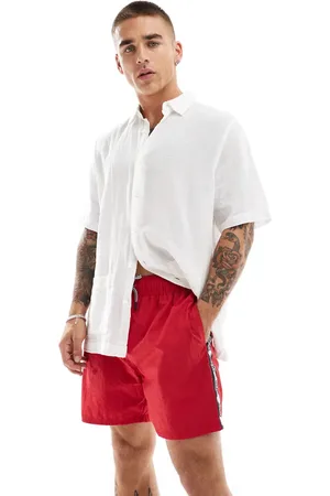 DKNY Caymen swim shorts in red