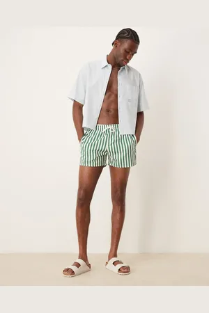 Free Society Stripe swim short in