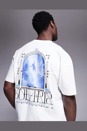 ASOS Oversized t-shirt with celestial graphic in