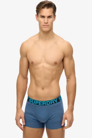Superdry Boxer triple pack in /blue stripe/ feeder