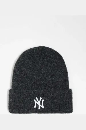 New Era NY Yankees wide cuff beanie in