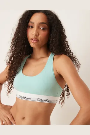 Calvin Klein Modern Cotton bralette in mint