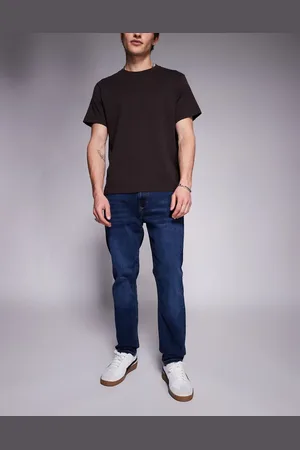 River Island Slim fit jeans in darkwash blue