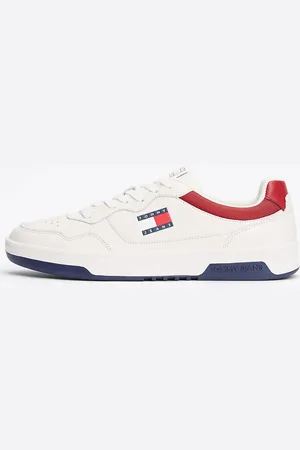 Tommy Hilfiger The brooklyn leather cleat trainers in white