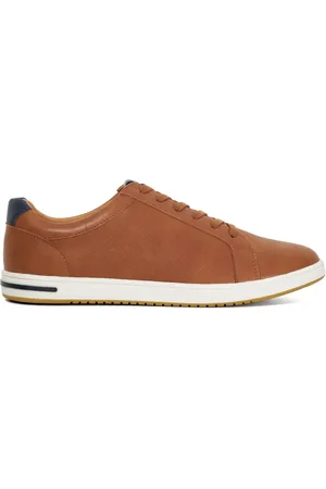 Dune Tezzy trainers shoe in tan
