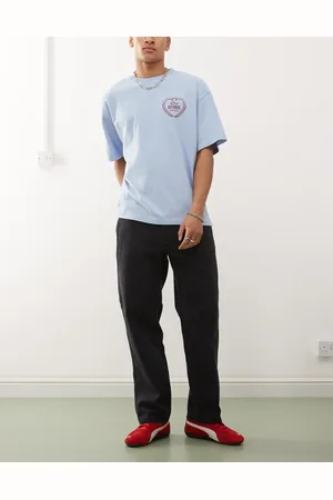Obey Hardwork carpenter jeans in faded wash