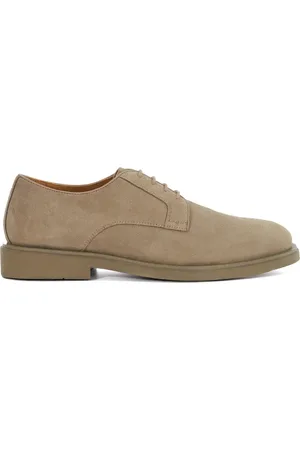 Dune Brontes brogues shoe in taupe
