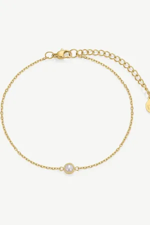 D. Louise Dainty waterproof pearl bracelet in
