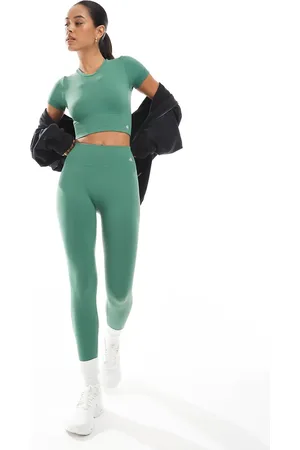 4th & Reckless Seamless sculpting active high waisted leggings co-ord in
