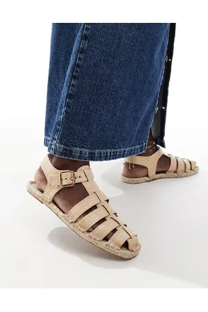 ASOS Jukebox fisherman espadrille in natural