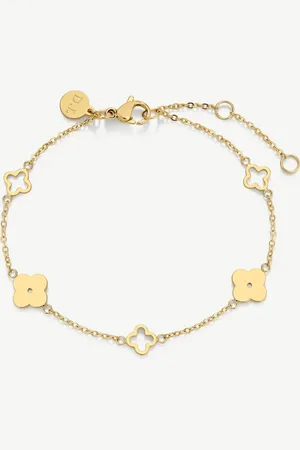 D. Louise Multi clover waterproof bracelet in