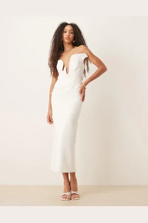 Bardot Rosalyn midi dress in orchid